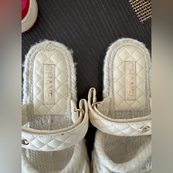 Chanel leather and rope sandals - Picture 5 of 10